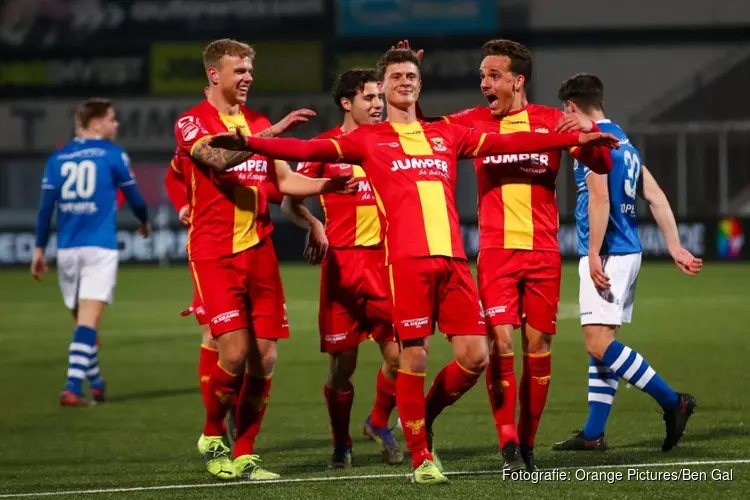 Knotsgekke slotfase zorgt voor puntendeling tussen FC Den Bosch en Go Ahead Eagles