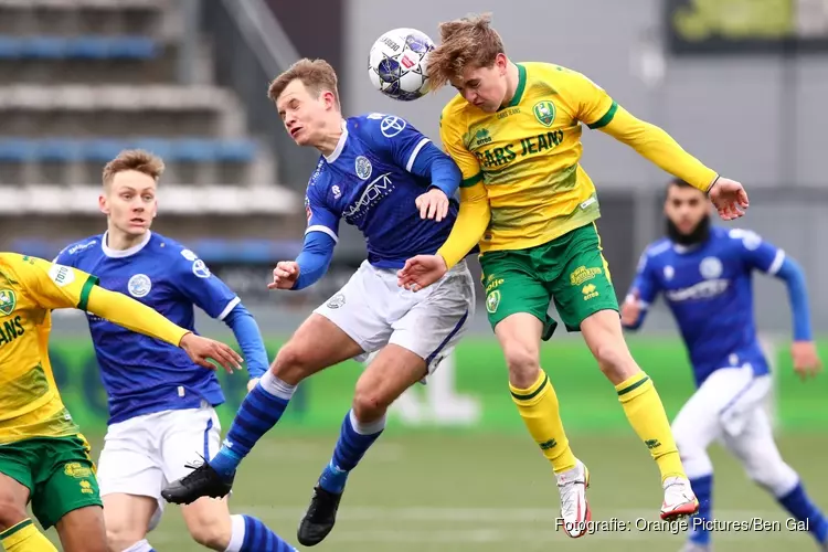 ADO Den Haag naar derde plaats na nipte zege op FC Den Bosch