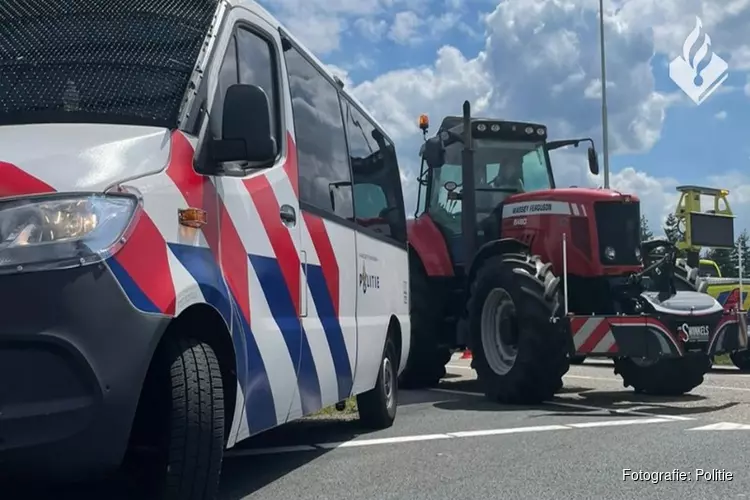 Politie Oost-Brabant maakt einde aan boerenblokkades