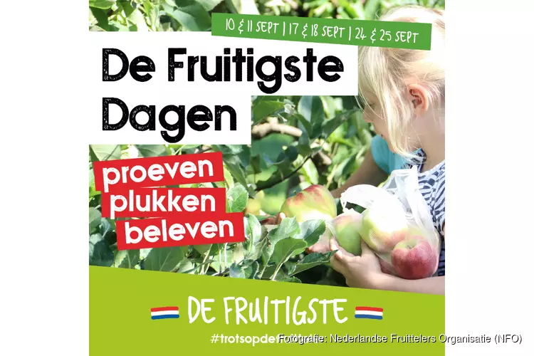 Appel- en perentelers openen hun deuren tijdens De Fruitigste Hardfruitdagen