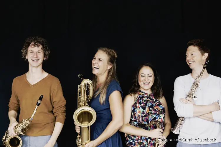 Berlage Saxophone Quartet viert verhuizing naar Brabant met nieuw festival in Den Bosch