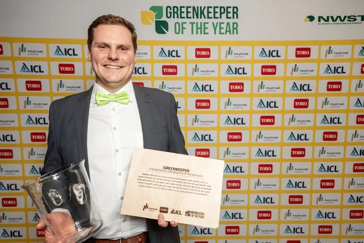 Gaëtan Lits is Greenkeeper of the Year 2024