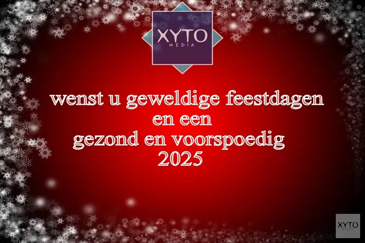 XYTO Media wenst u geweldige feestdagen!