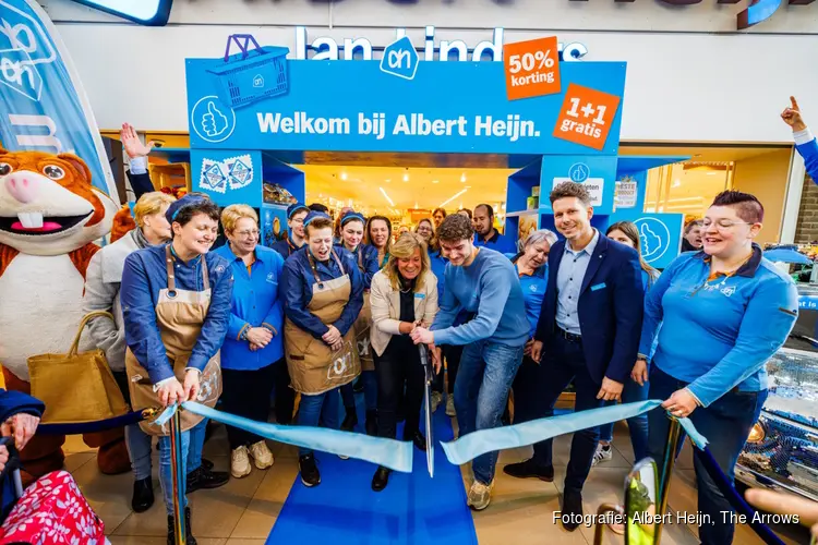 Albert Heijn Jan Linders Helftheuvelpassage feestelijk heropend